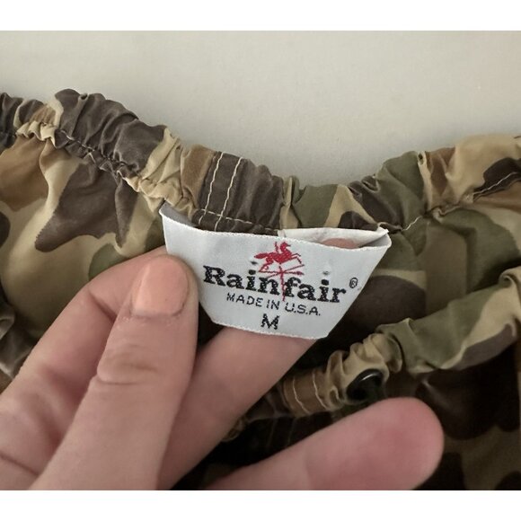 Rainfair Vintage Men’s Camo Pants Leightwaist M Made In USA - Picture 3 of 7